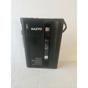 Sanyo Mini Cassette Recorder Voice Activated Portable Dictaphone parts‎ only